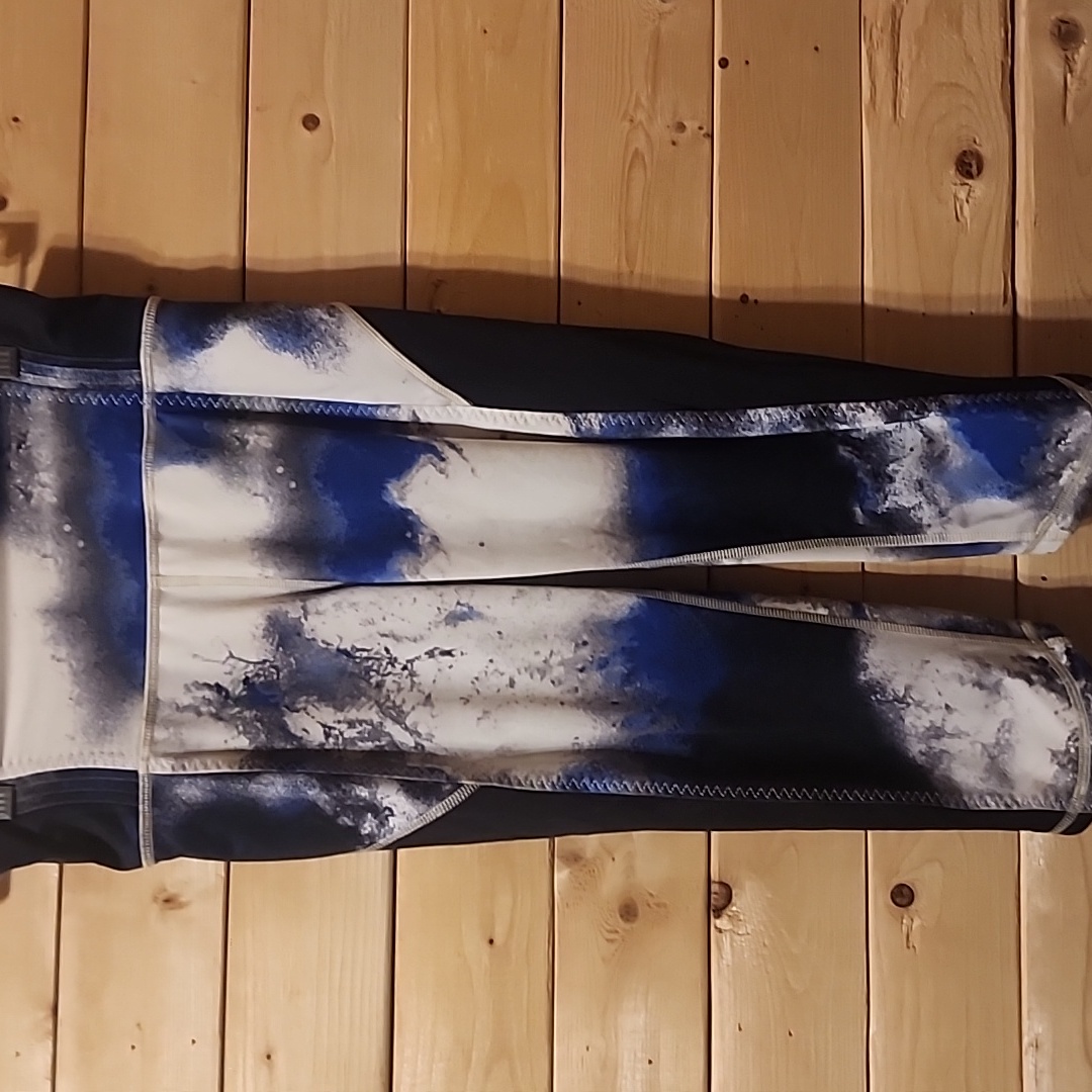 Lululemon Wunder Under Crop In Milky Way Size 6